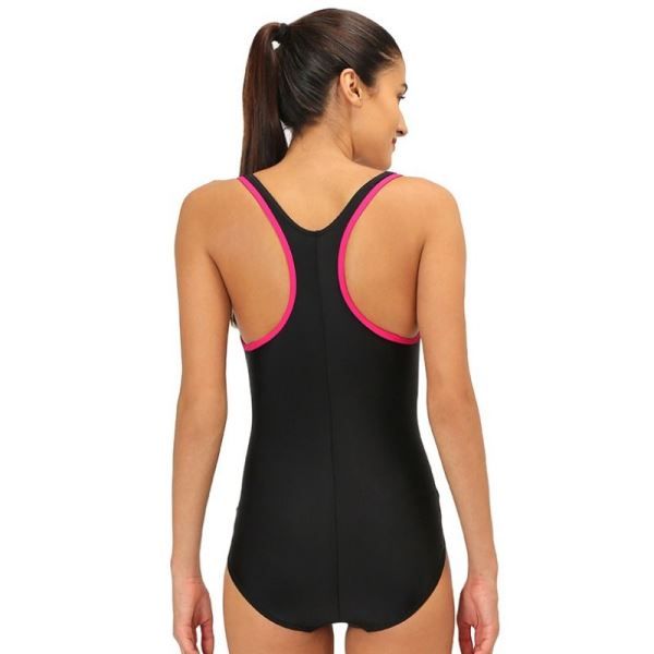 Speedo Female Swimwear Monogram Racerback Black Buy Speedo Female