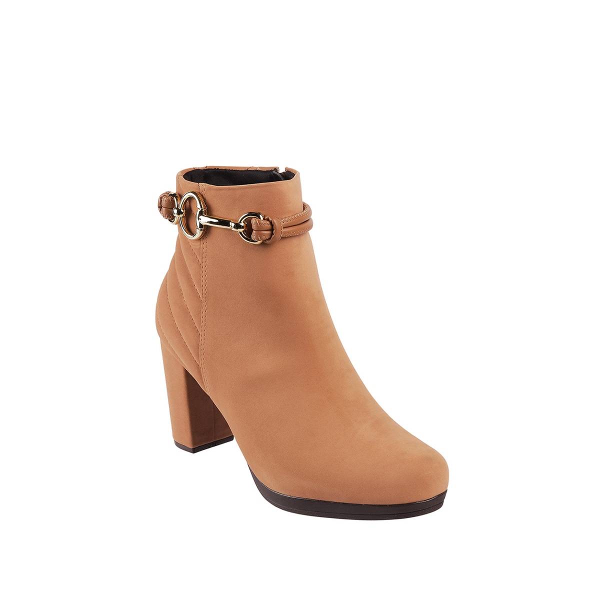 Buy MODARE Solid Brown Casual Boots Online