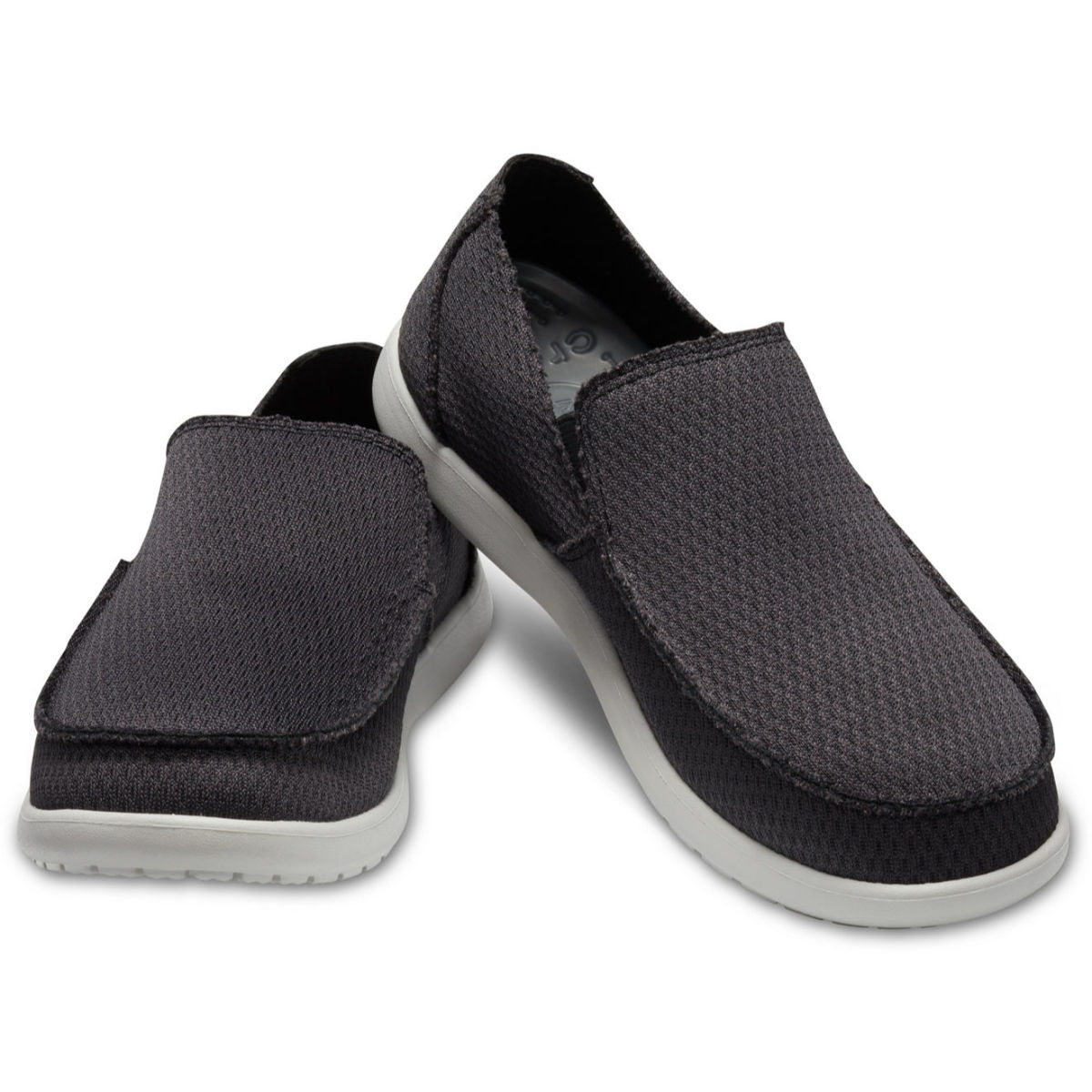 Buy Crocs Santa Cruz Black Men s Casual Loafers Online