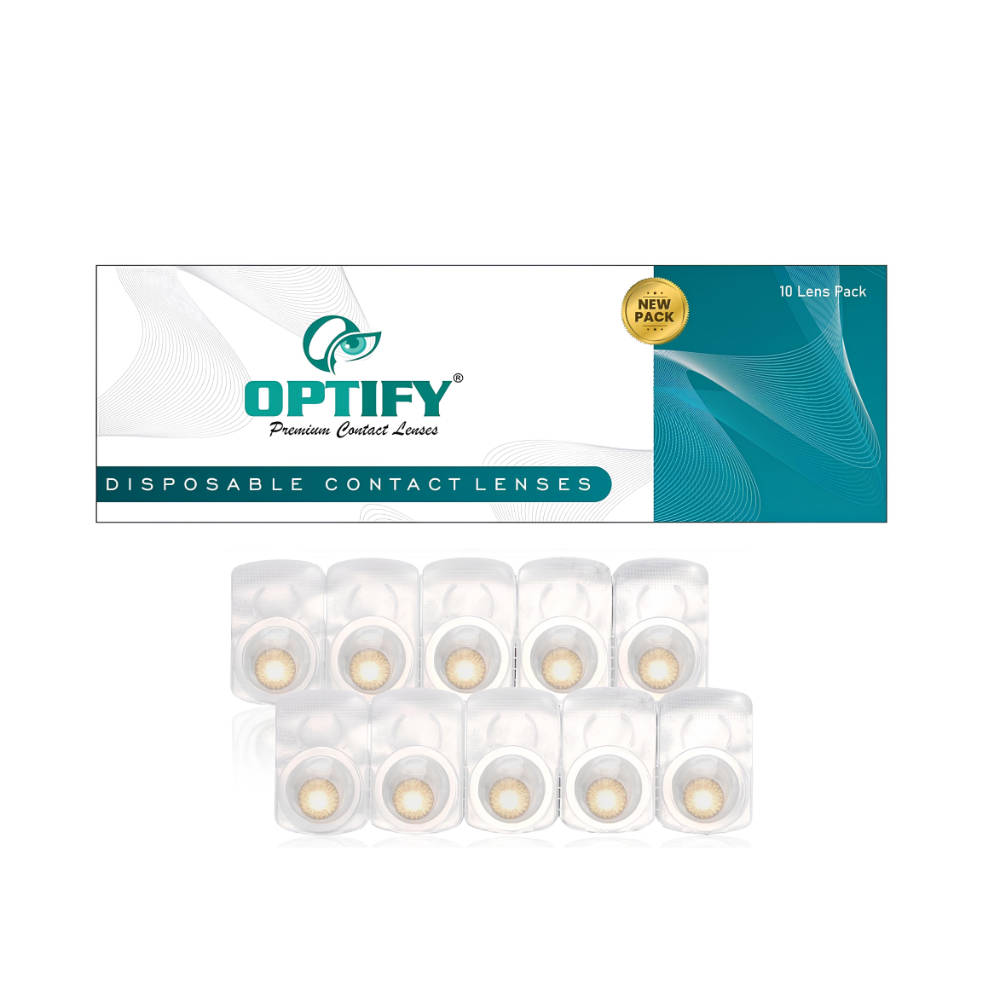 Optify Premium Color Contact Lenses - Pure Hazel