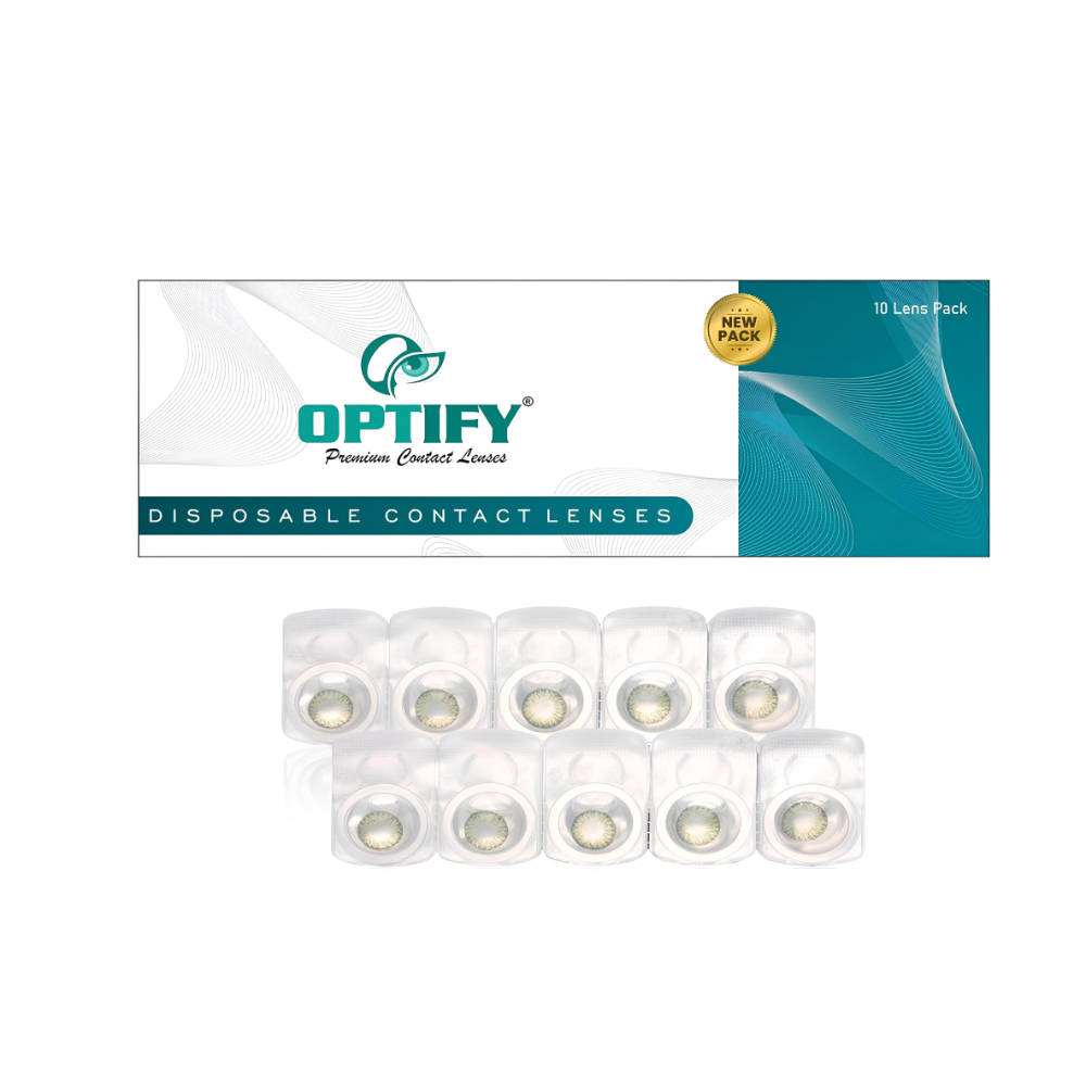 Optify Premium Color Contact Lenses - Green