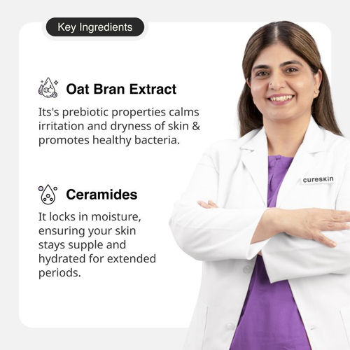 Cureskin Restructure Cream | Oat Bran Extract Helps India