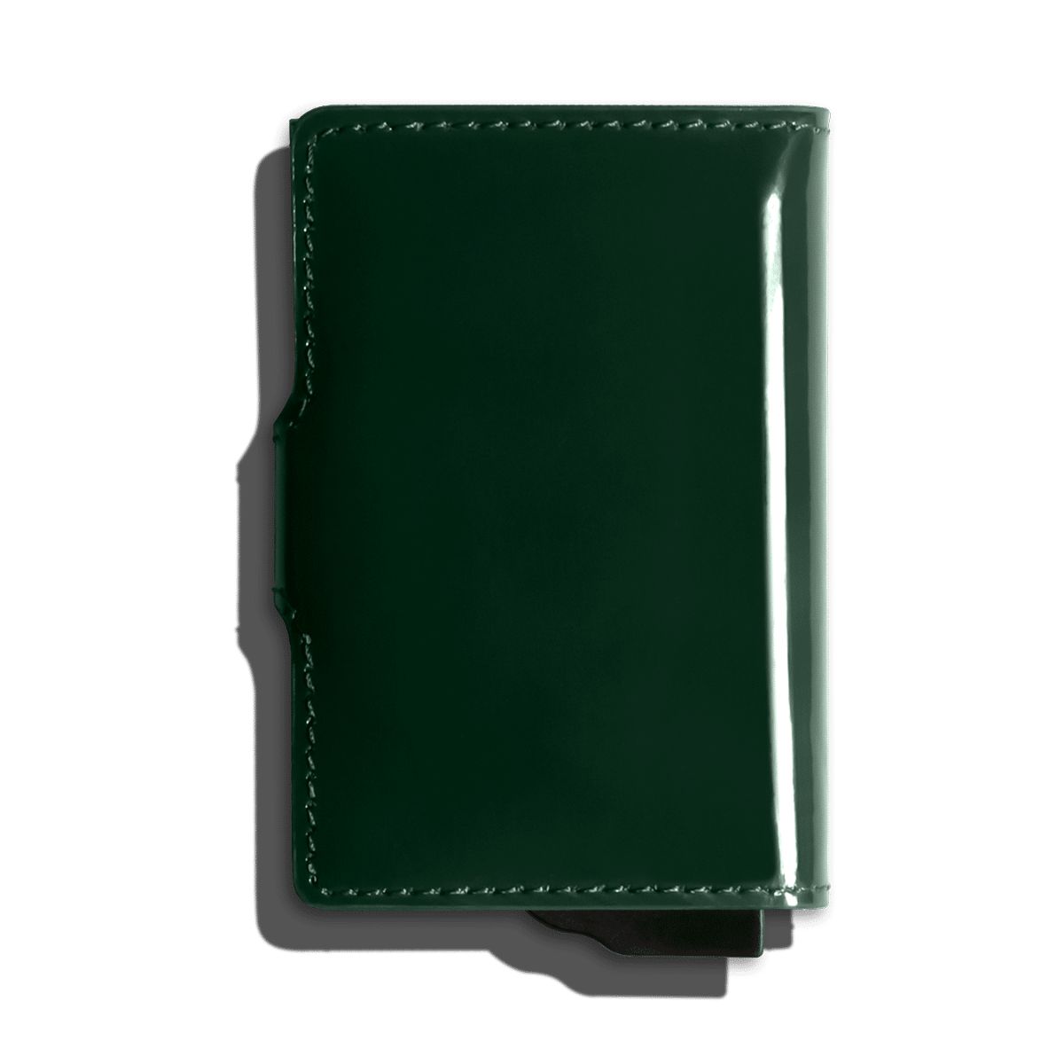 Buy DailyObjects Green Keeper Tri-fold Rfid Wallet Patent Leather Online