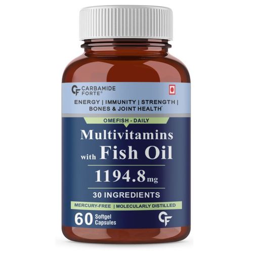 Carbamide Forte Multivitamin With Omega 3 Fish Oil 1194 8mg Capsules Buy Carbamide Forte Multivitamin With Omega 3 Fish Oil 1194 8mg Capsules Online At Best Price In India Nykaa