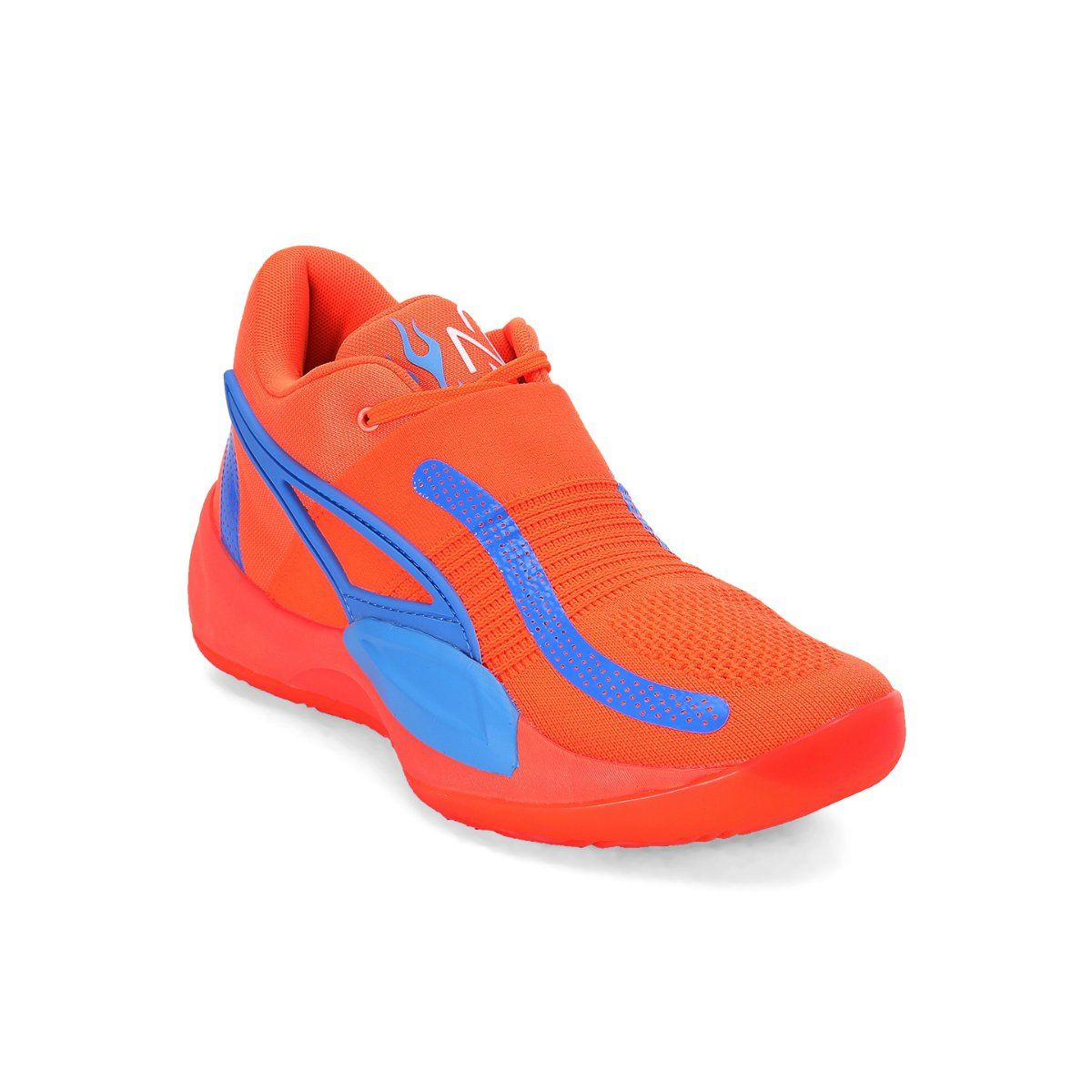 Puma Rise Nitro Njr Unisex Orange Basketball Shoes