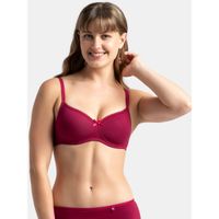 Buy Nykd by Nykaa Textured Lace Padded Wirefree Bra - Blue NYB076 online
