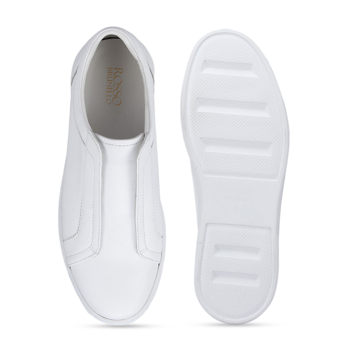 Rosso brunello white on sale sneakers