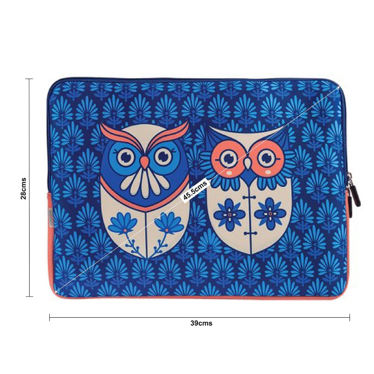 Chumbak Flower Owl Laptop Sleeve 15.6inches Buy Chumbak Flower Owl Laptop Sleeve 15.6inches