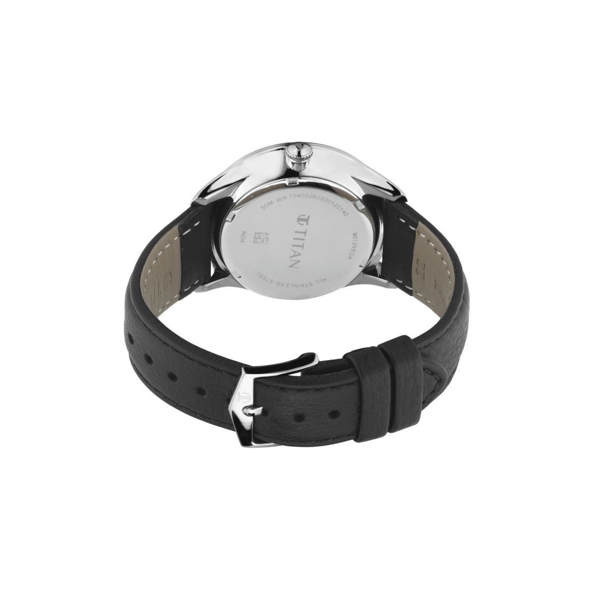 Titan light leather discount watch