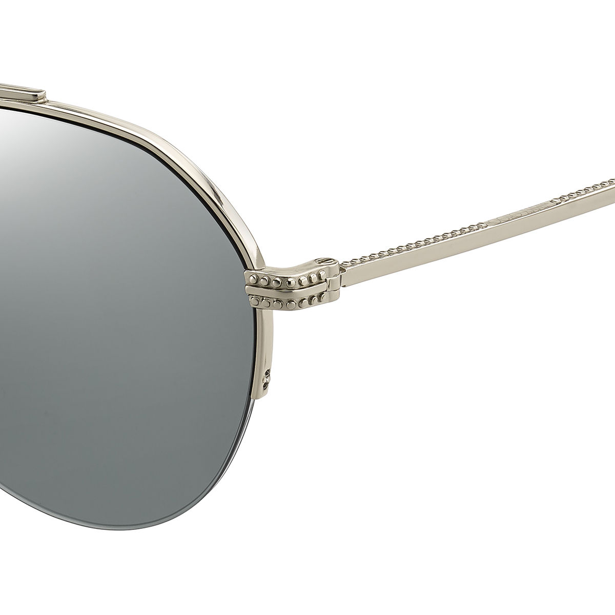 Round sunglasses with raised bridge Spektre METRO 2 FLAT silver mirror |  Occhiali | Ottica Scauzillo