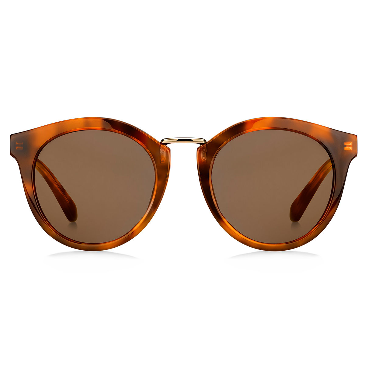 Buy Kate Spade Brown Plastic UV Protection Full Rim Round Frames