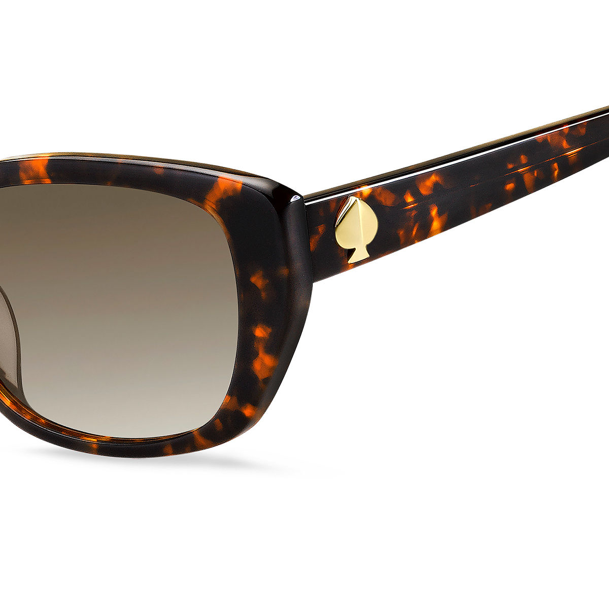 Buy Kate Spade Brown Shaded Plastic UV Protection Full Rim Wayfarers