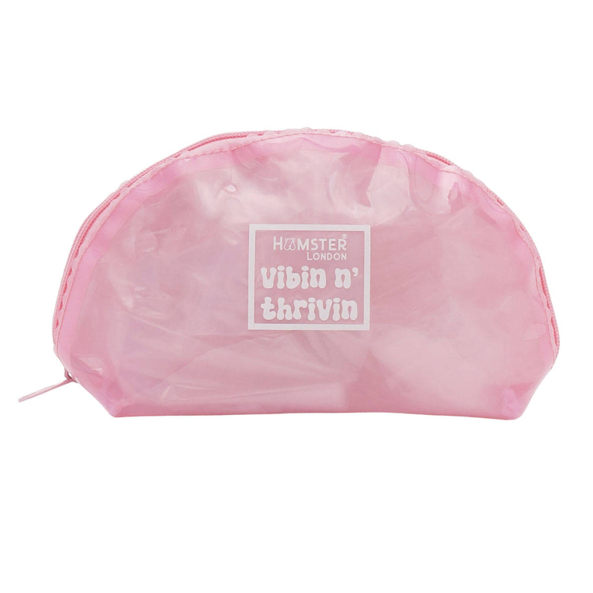Hamster London Pink Hampton Shell Pouch (S)