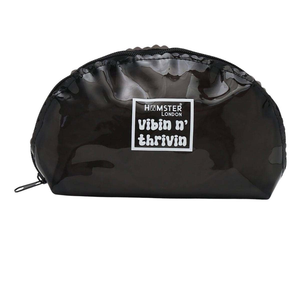 Hamster London Black Hampton Shell Pouch (S)