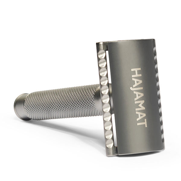 Hajamat Scythe Double Edge Safety Razor For Men Stainless Steel 304 Closed Comb (Gunmetal Finish)