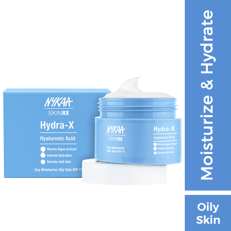 Nykaa SKINRX Hyaluronic Acid HydraX Day Moisturizer With SPF 15 For