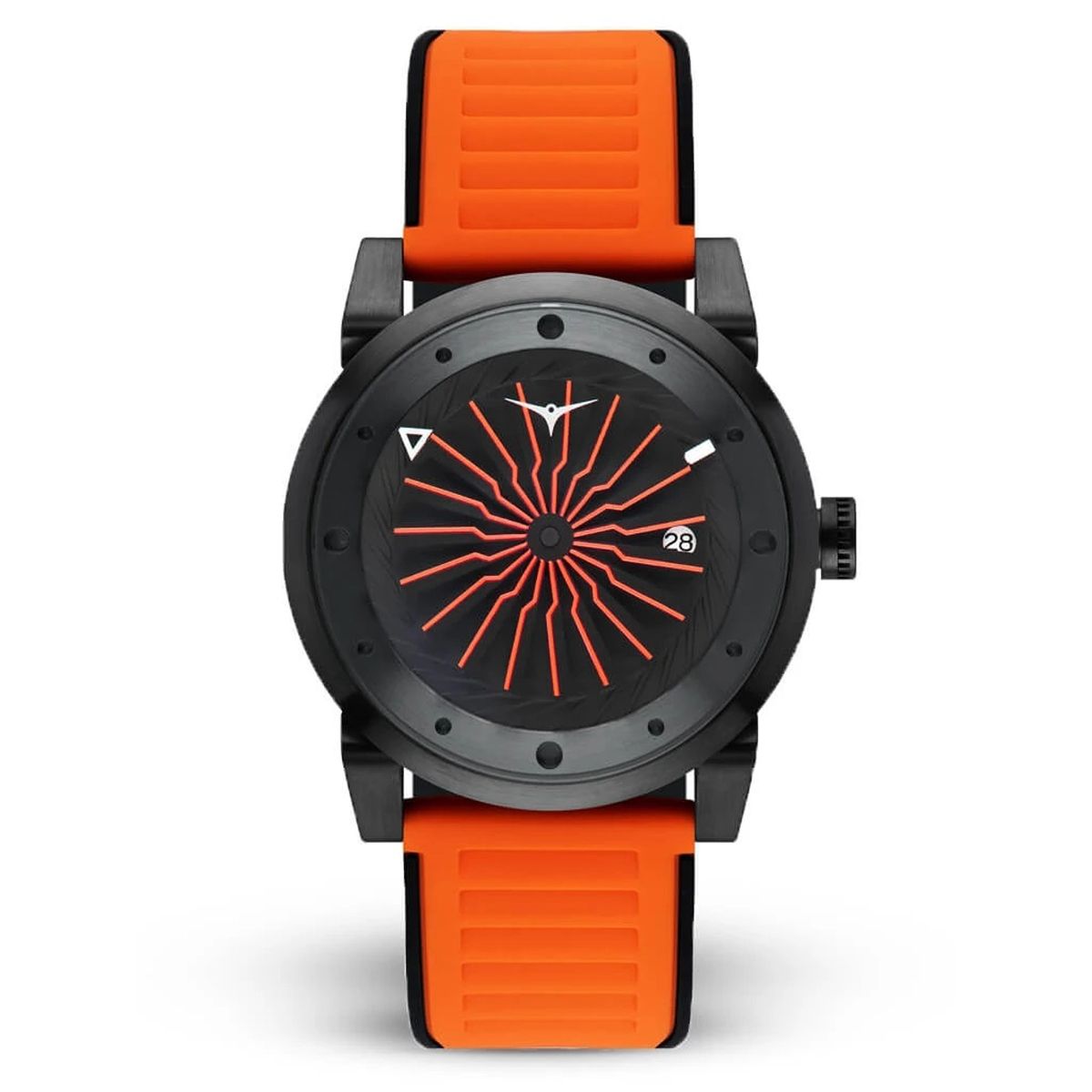 Buy ZINVO Blade Blaze Analogue Black Turbine Round Dial Men Watch