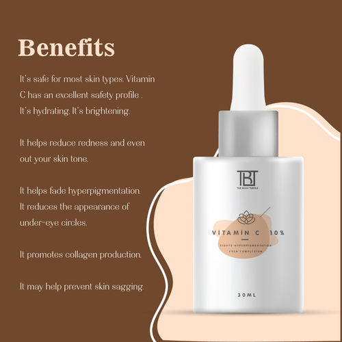 l glutathione with vitamin c benefits The Body Temple Vitamin C 10% & 20% Vitamin C + L-Glutathione 5% (30Ml Each