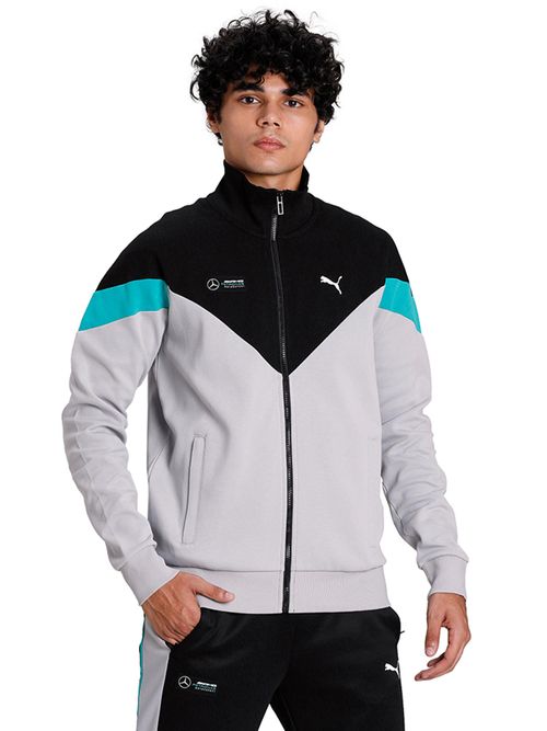 Puma Mercedes AMG Petronas Motorsports Mcs Sweat Jacket Grey