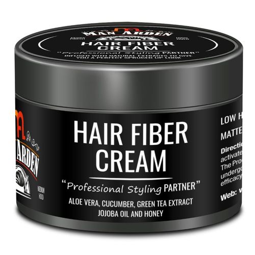 Man Arden Hair Fiber Cream Professional Styling For Hair Volume For Thin  Hair - Gloss Finish: Buy Man Arden Hair Fiber Cream Professional Styling  For Hair Volume For Thin Hair - Gloss