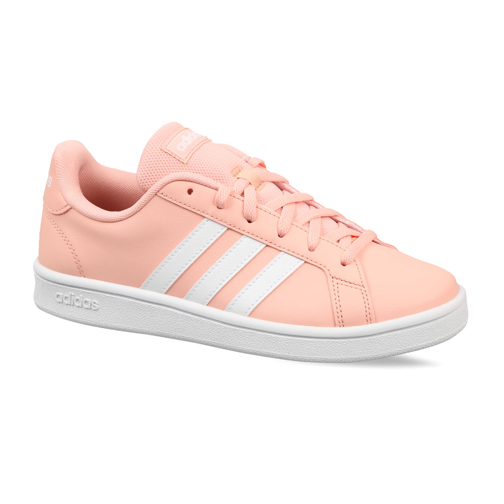 Adidas pink 2024 casual shoes