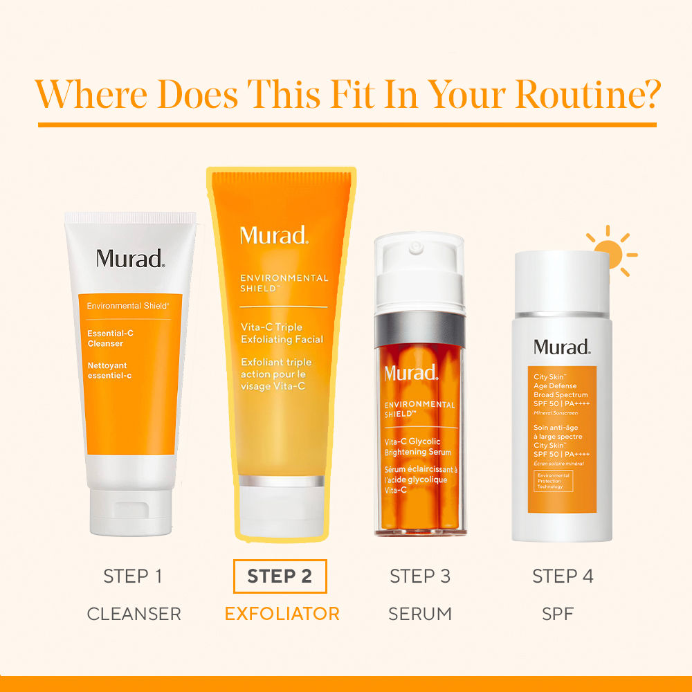 Murad Environmental Shield Vitamin C Triple Exfoliating Facial Buy
