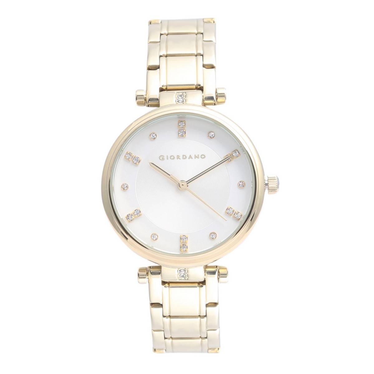 Giordano Women's White Round Analogue Watch (1)