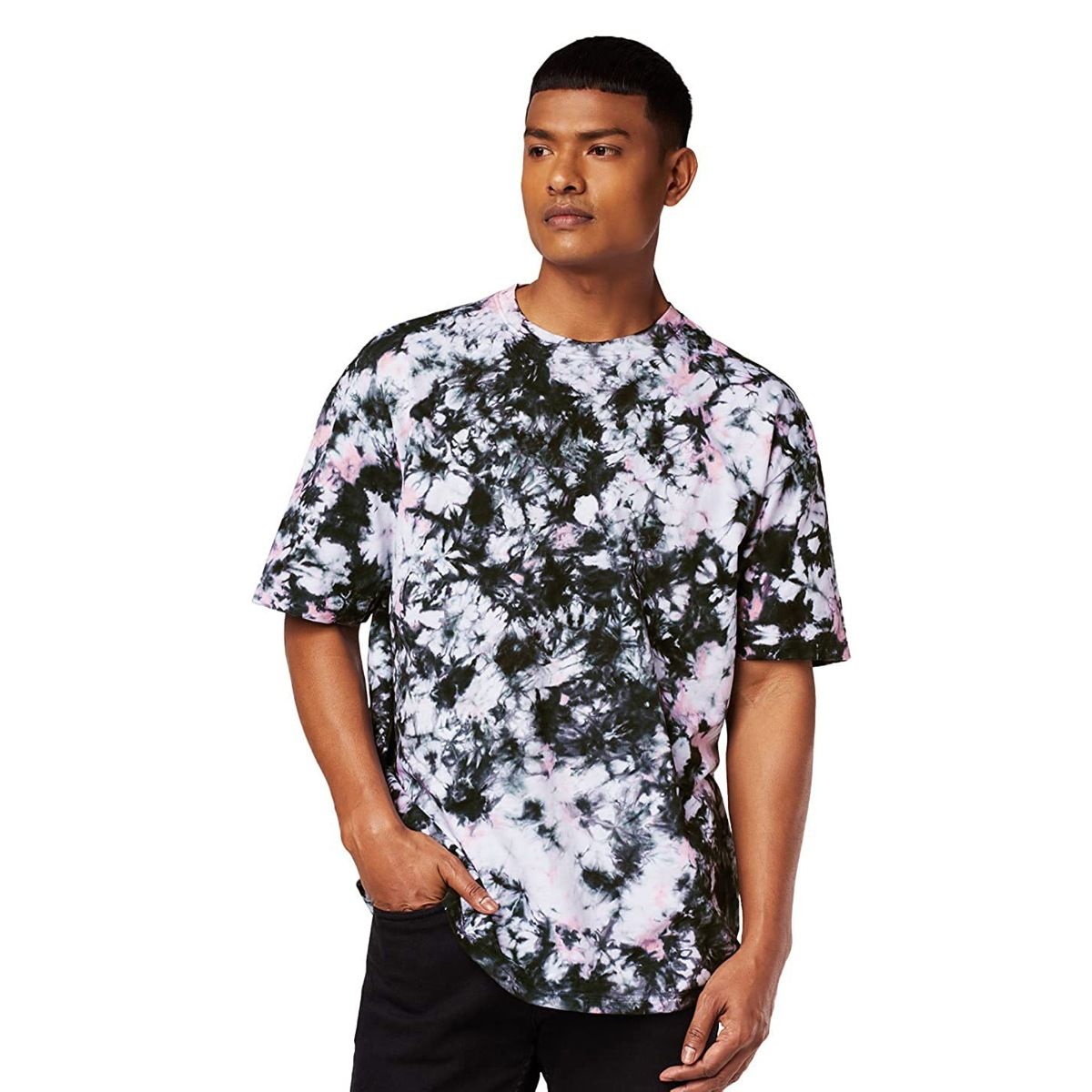 tie dye oversized t shirt men