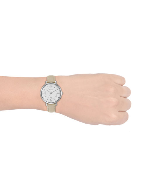 Buy Fossil ES3793 Jacqueline White Watch For Women Online