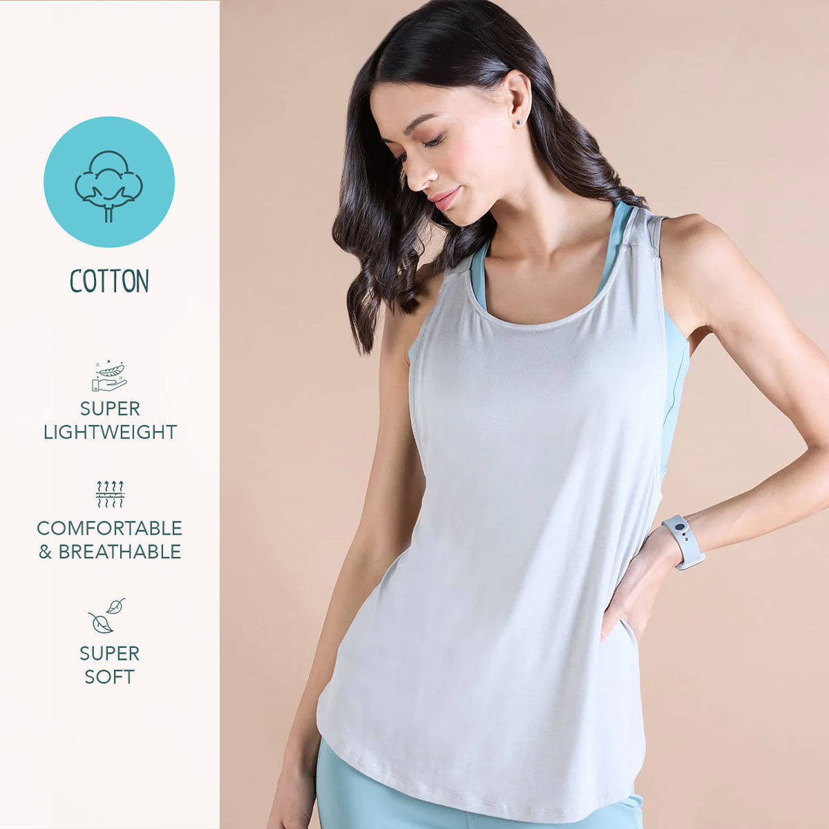 flowy cotton tank tops
