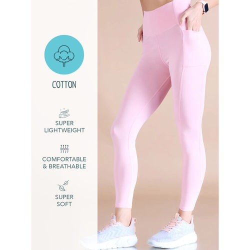 Women's Leggings Small Naturyl By NBK Niykee Heaton Peach The Fit  Collection