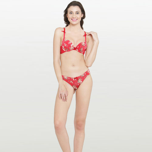 Buy online Tomato Red Lacy Bras And Panty Set from lingerie for Women by  Inner Touch for ₹720 at 0% off
