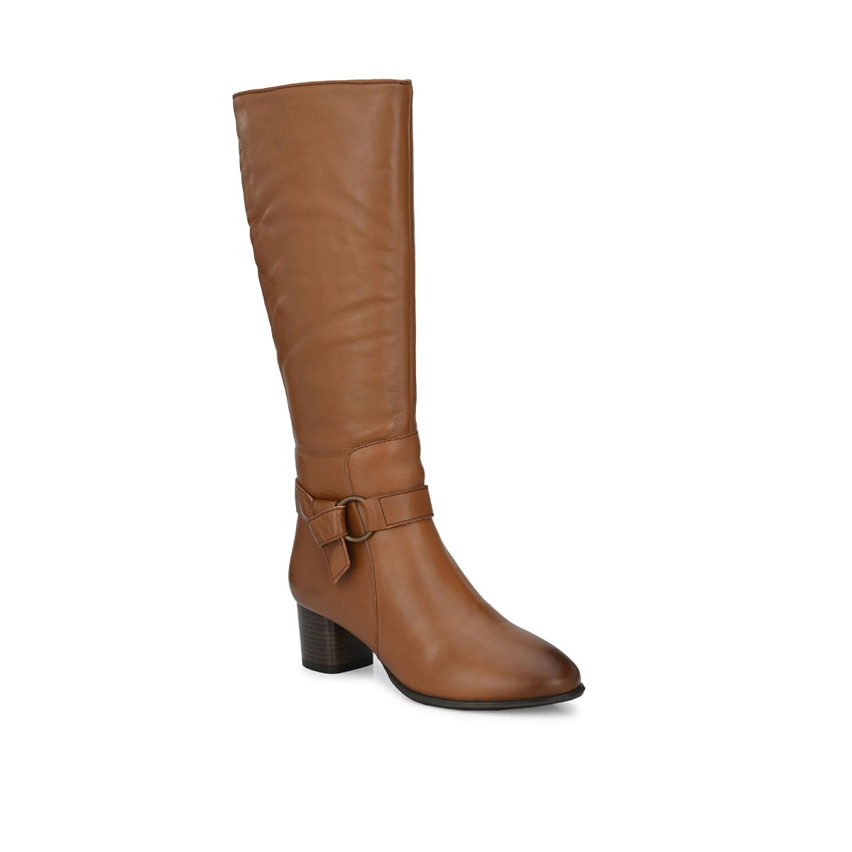 Delize Womens Tan Knee Boots Buy Delize Womens Tan Knee Boots Online