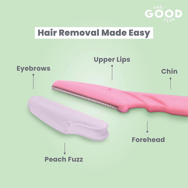 Buy Feel Good Club Reusable Face & Eyebrow Touch Up Razor Online