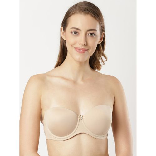 Buy Jockey 1831 Women Under-wired Padded Full Coverage Multiway Styled  Strapless Bra Nude Online