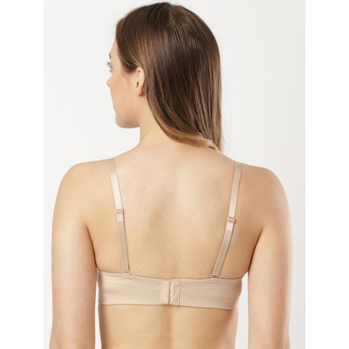 Buy Jockey 1831 Women Under-wired Padded Full Coverage Multiway Styled Strapless  Bra Nude online