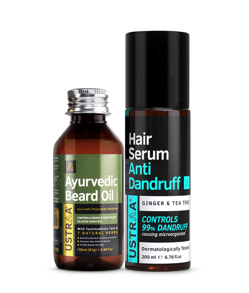 Ustraa Ayurvedic Beard Growth Oil & Anti-dandruff Hair Serum: Buy Ustraa Ayurvedic Beard Growth Oil & Anti-dandruff Hair Serum Online at Best Price in India | Nykaa Ustraa Ayurvedic Beard Growth Oil & Anti-dandruff Hair Serum: Buy Ustraa Ayurvedic Beard Growth Oil & Anti-dandruff Hair Serum Online at Best Price in India | Nykaa