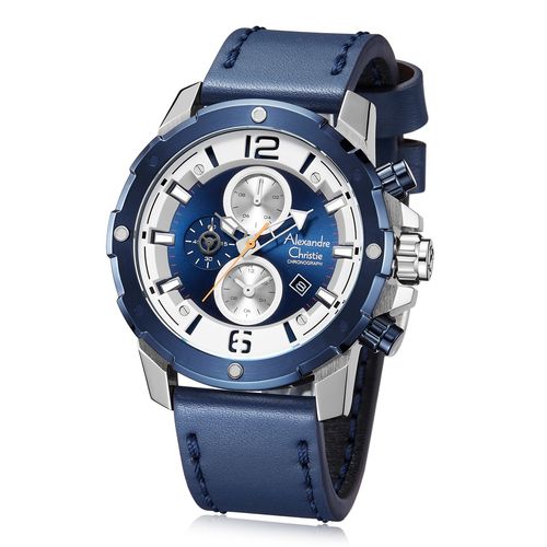 Buy Alexandre Christie AC 6410 MCL Chronograph For Men Steel