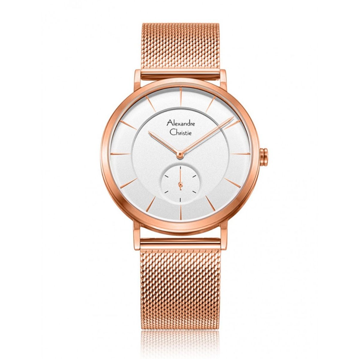 Alexandre christie classic steel rose online gold