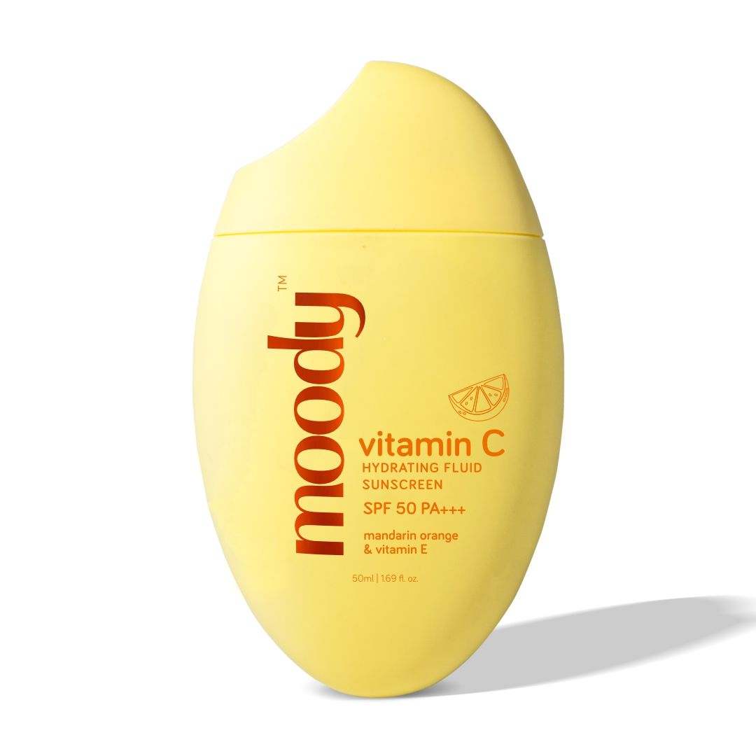 Moody Vitamin C Sunscreen SPF 50 PA+++ with Mandarin Orange & Vitamin E