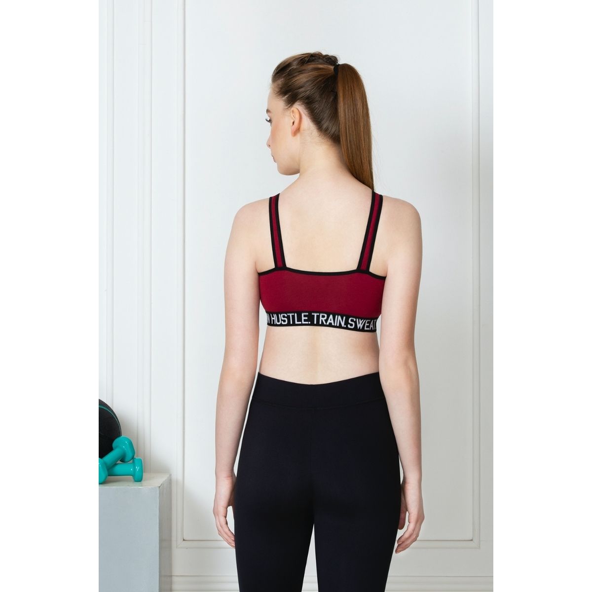 Buy Van Heusen Women Proactive Antibacterial & Wireless Sports Bra