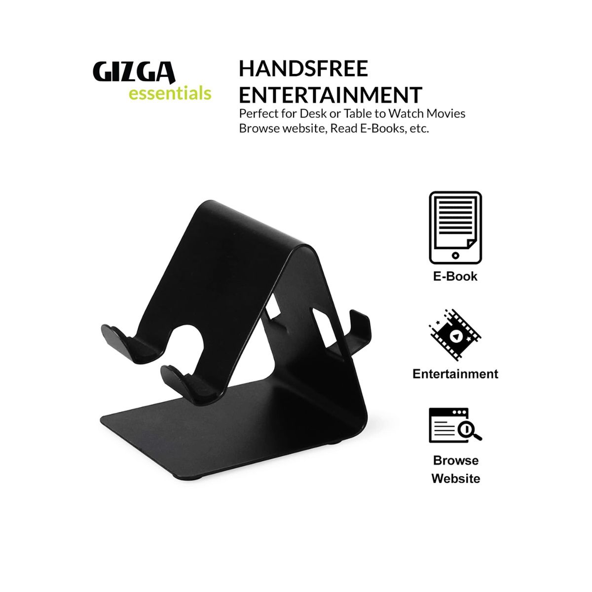 Gizga Essentials Desktop Mobile Phone Stand Holder For All Tablet And