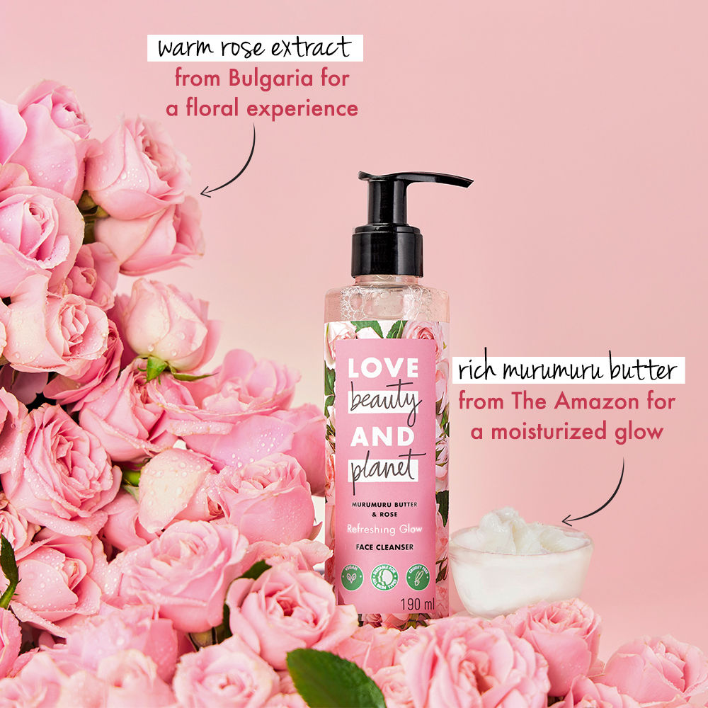 Buy Love Beauty & Murumuru Butter & Rose Face Cleanser Online