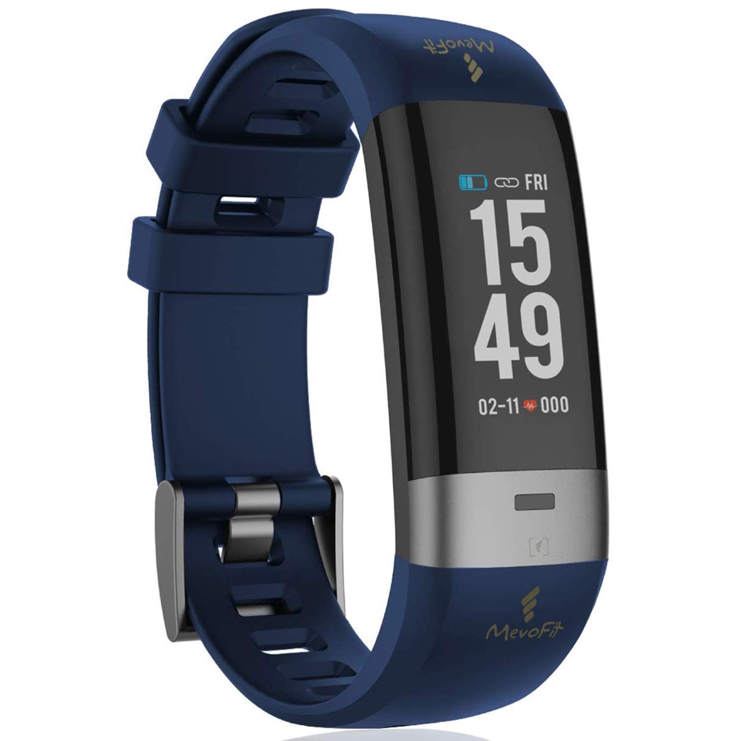 MevoFit Care Smartwatch: Fitness Smartwatch an Activity Tracker for Men and Women [Blue]