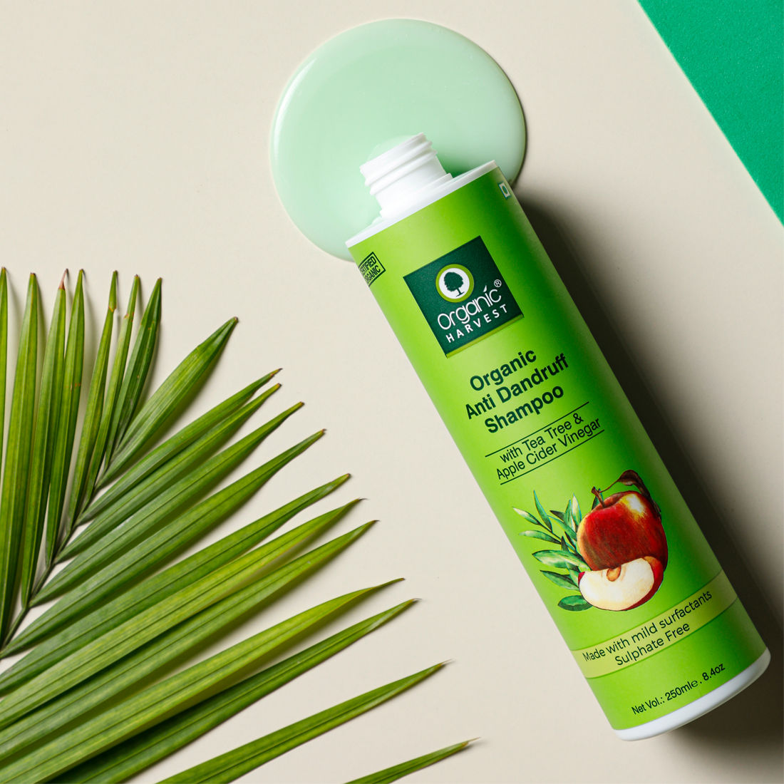 Organic Harvest Apple Cider Vinegar & Tea Tree Oil Anti Dandruff