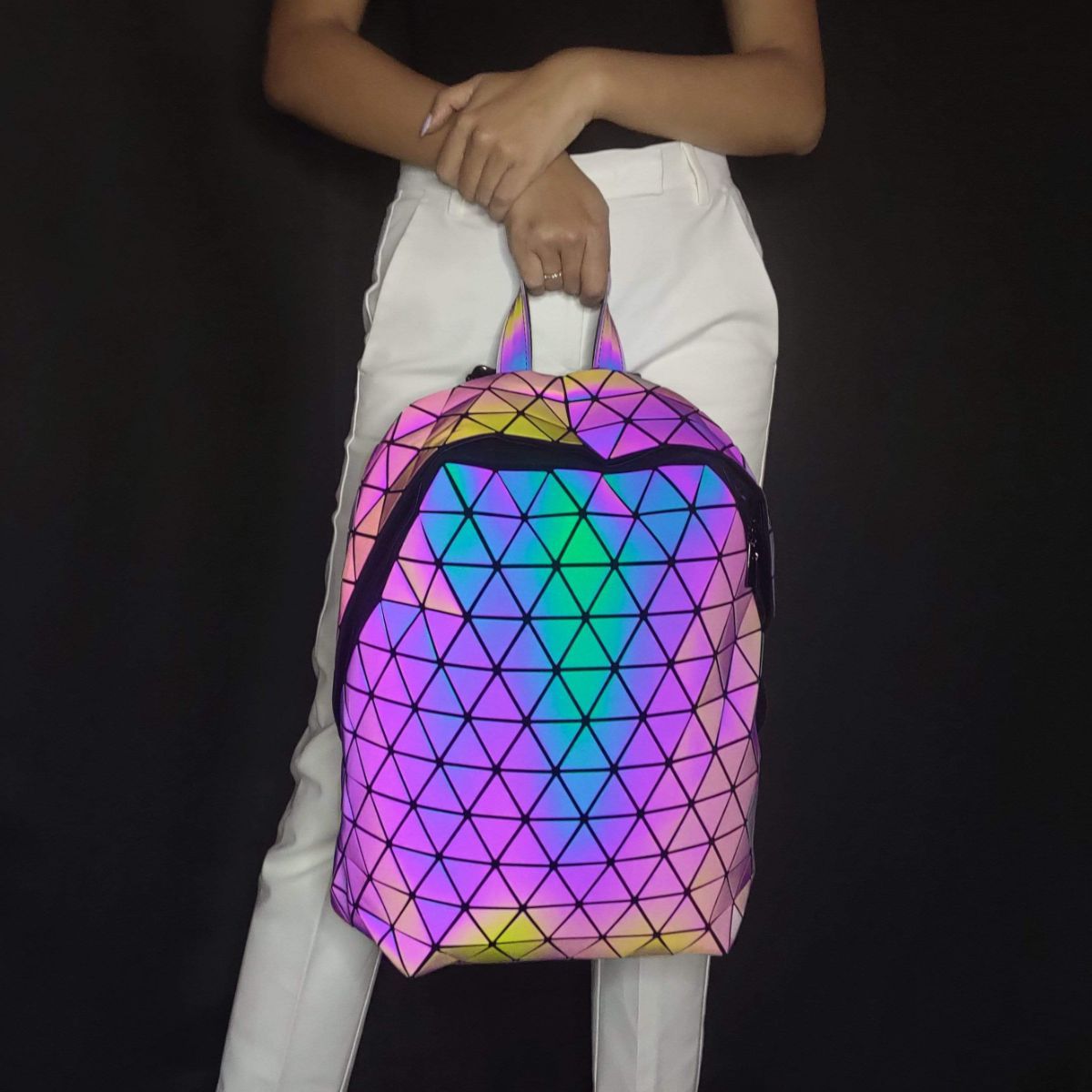 lumos holographic backpack
