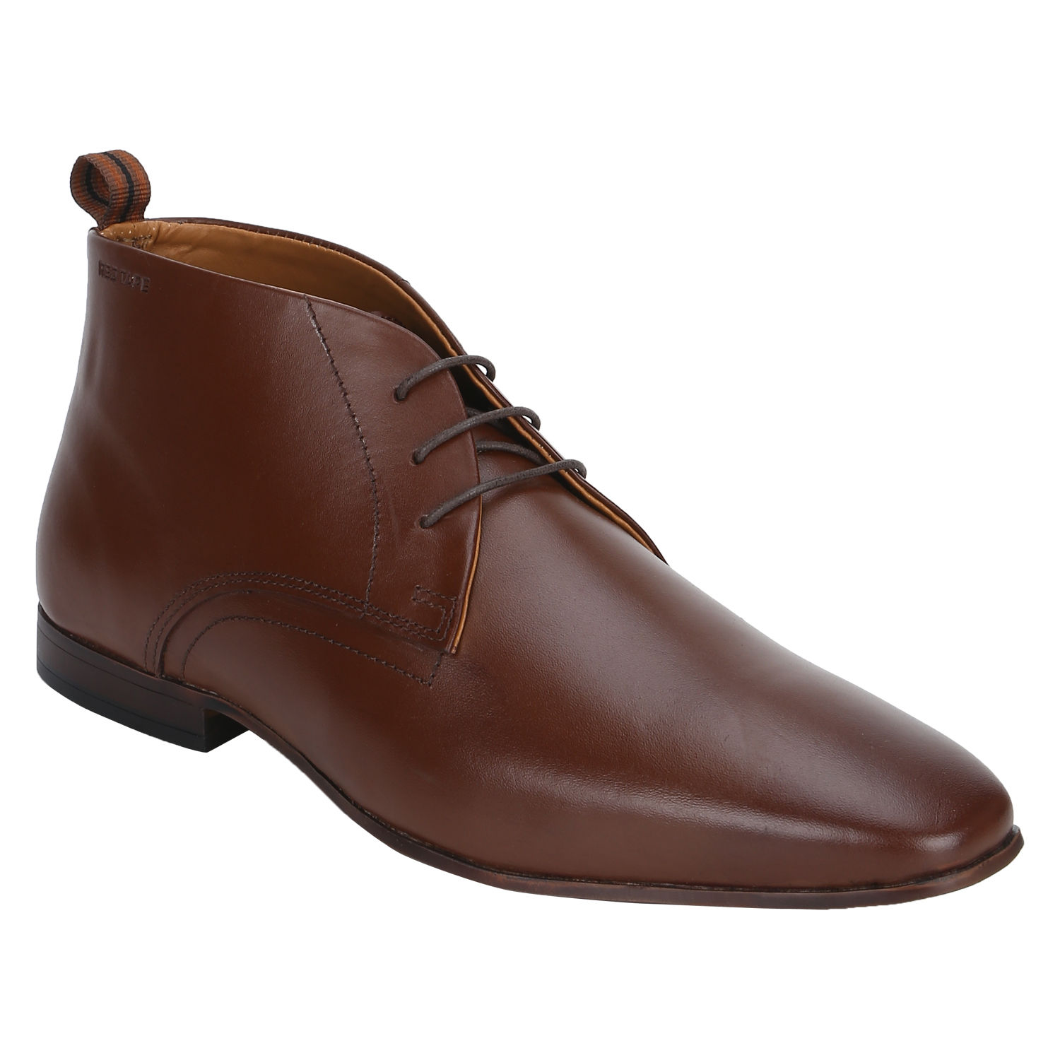 Red Tape Men Teak Derby Shoes: Buy Red 