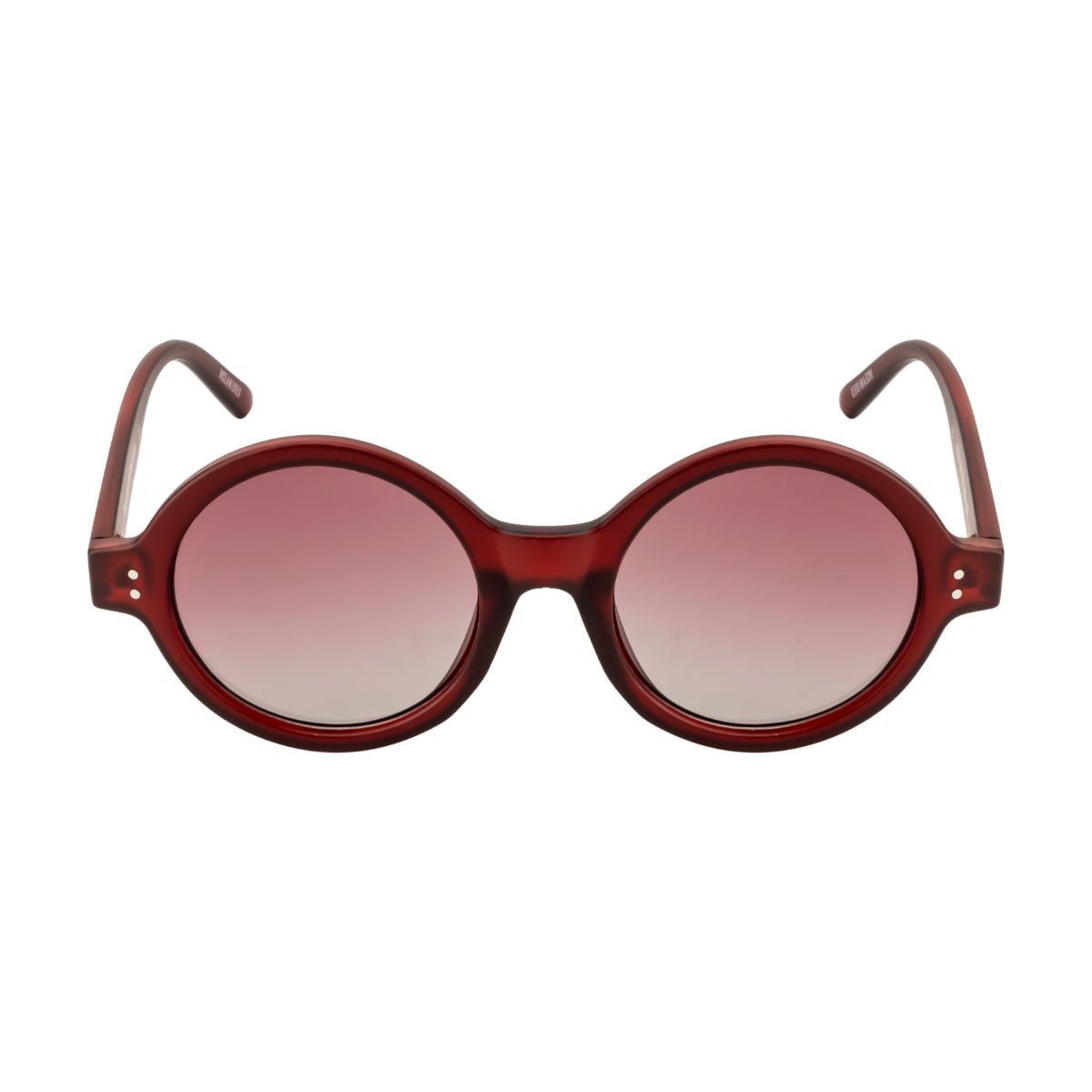 Chic Burgundy Sunglasses - Oversized Mirrored Sunglasses - Lulus