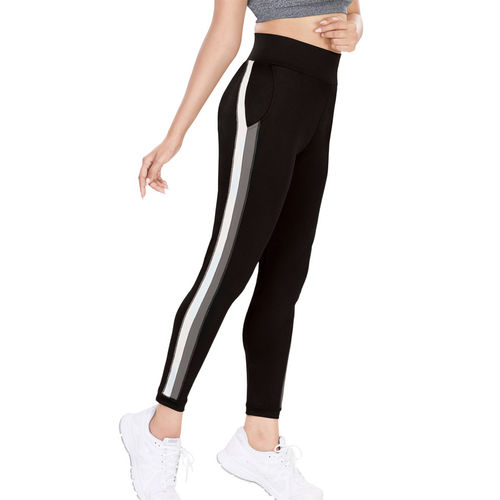 Dermawear Women's Activewear Workout Leggings - Black (S)