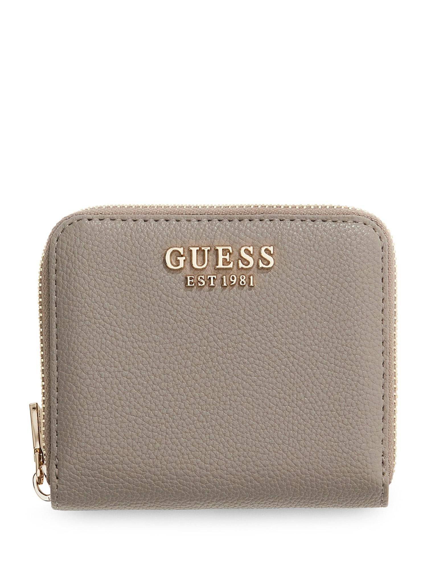 Guess Women Laurel Ii Dark Taupe Solid Wallet